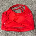 SheIn red sports bra Photo 1