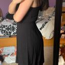 Divided Black Dress Photo 3