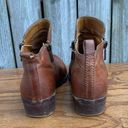 American Eagle  brown leather basel ankle boots 6.5 Photo 10