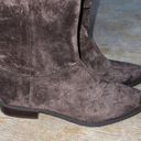 Band of Gypsies New  Luna Chocolate Brown Velvet Suede Zip Up Boots Photo 5