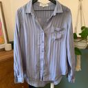 Anthropologie Cloth & Stone Gray Button Down Photo 0