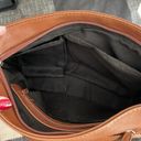 Stone Mountain  camel brown leather shoulder bag Photo 13