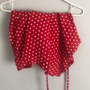 Brandy Melville Polka Dot Skirt Red Photo 1