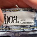 A.L.C. Because Of BOA Wide Leg High Rise Waist Mom Jeans Size Large USA 12-14 Photo 12