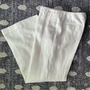 Ralph Lauren Lauren  Cream/Off white 100% Linen Fully Lined Wide Leg Pant Size 8 Photo 5