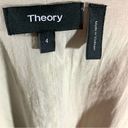 Theory  Beige Full Zip Linen Blend Dress Photo 5