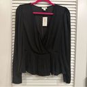 Maison Jules Dressy Black Blouse NWT Photo 9