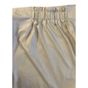 Elizabeth and James NWT  XL Vegan Faux Leather Wrap Skirt Midi Maxi Ivory & Long Photo 5