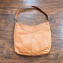 Margot New York • leather hobo bag shoulder purse woven cognac boho vintage Photo 9