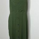 Market & Spruce  green dress size XL. Adjustable straps. Photo 0