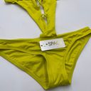 l*space L* Neon Yellow Cutout Swimsuit Size S NWT $187 Photo 7