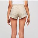 L'Agence L’Agence Audrey Cut Off Denim Short in Biscuit, EUC, Size 25, MSRP $198 Photo 2