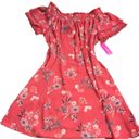 Xhilaration NWT  xl sexy dress orange floral Photo 2