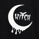 The Moon Witches Would Not Burn Shirt Womens S Black Graphic Gothic Whimsigoth Photo 4