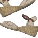 Ralph Lauren  Crochet Espadrille Wedge Sandals Photo 5