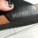 Buckle Black Mephisto Helen toe leather strap Sandals   women's 9 Photo 7