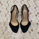 Kate Spade strappy heels black satin size 7.5 Photo 1