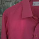 Oscar de la Renta Vintage  Shirt L Pink Button Down Long Sleeve Women Barbiecoree Photo 13