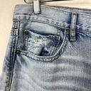 American Eagle   Cropped Wide Leg Jeans Womens Size 6 Baggy‎ 90s High Rise Y2K Photo 3