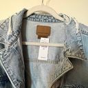 American Eagle Denim Cropped Jean Jacket Photo 1