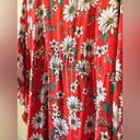 Jessica Simpson 🆕  Red Daisy Beaded Swimsuit Coverup Dress | Large Photo 5