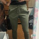 Olive Green Joggers Size 26 Photo 0