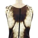 Haute Hippie  Brown X-Ray Tie-Dye Print Tank Dress Size Large Photo 5