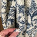 Victoria's Secret Vintage 90s  Country Delft Floral Scroll Fleece Robe XS S Photo 4