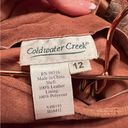 Coldwater Creek Suede  skirt size 12 Photo 8