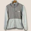 The North Face  Womens size Large Denali Polartec Fleece Jacket White Flaws Photo 0