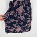 Banana Republic  Navy & Pink Floral Knit Wrap Dress Size XS Office Career Casual Photo 11