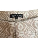 Dear John Flat Front Cuffed Chino Shorts Tribal Print Women’s size 30 Photo 2