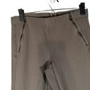 The Row Savile Co. Gray Slack Pull On Stretch Zipper Detail Leggings Women Sz 6 Photo 2