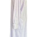 Oscar de la Renta  Pale lilac purple polyester zip front robe Size Small/Medium Photo 1