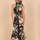 Petal and Pup Wedding Guest Dress Black Floral Photo 4