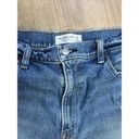 Abercrombie & Fitch  Curve Love The Mom Ultra High Rise Shorts Womens 31/12 Blue Photo 5