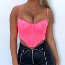 ThatsSoFetch That’s so fetchMarko Lace Corset- Neon pink  Photo 0