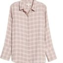 Treasure & Bond  Glen Plaid Tunic Shirt Flannel M Photo 0