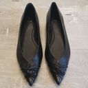 Maje 💕💕 Flat Leather Pumps ~ Black Photo 5