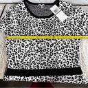 Nina Leonard Leopard Print Long Sleeve Knit Sweater Dress Size L Photo 6