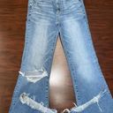 American Eagle Flare Denim Super Stretch Jeans Size 6 Long Photo 0