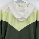 Aerie Offline By  Windbreaker Jacket Green Slouchy Hooded Track Zip Women’s Small Photo 4