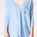 Kerisma  soft baby blue loose pocket sweater, size S/M Photo 0