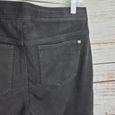 J.Jill  Black Coal Wash High-Waisted Denim Skinny Jeggings Women's Jeans Size 10 Photo 5