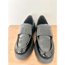 Tony Bianco NWT  Brooklyn Hi Shine Leather Loafer Shoes Black Women's Size 7.5 Photo 5