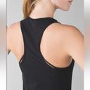 Lululemon NWT  Superb Tank Black Lightweight Racerback Size 10‎ Photo 2