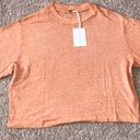 Young Fabulous and Broke NWT YFB Cropped Peach T-shirt S Photo 1