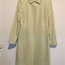 Tahari Sleek, shimmer, hidden button, pockets, long coat with silky inner lining Photo 0