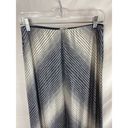 Max Studio  Chevron Stripe Maxi Skirt Size Medium Photo 1