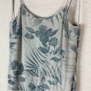 Jones New York  100% Silk Maxi Dress Size 10 Floral Palm‎ Hawaiian Y2K 90s Lined Photo 5